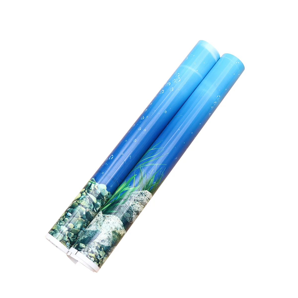 

Aquarium Sticker，Double-sided Wall Paper Ocean Stickers Poster Background Painting