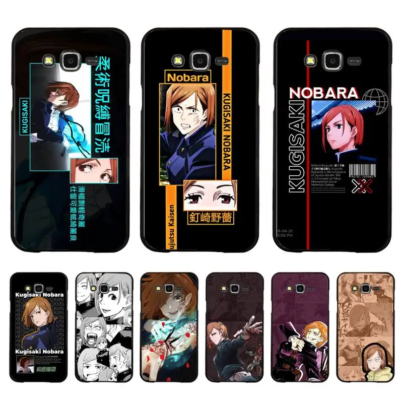 

Kugisaki Nobara Jujutsu Kaise Phone Case For Samsung Galaxy J 4plus J6 J5 J72016 J7prime cover for J7Core J6plus Back Coque