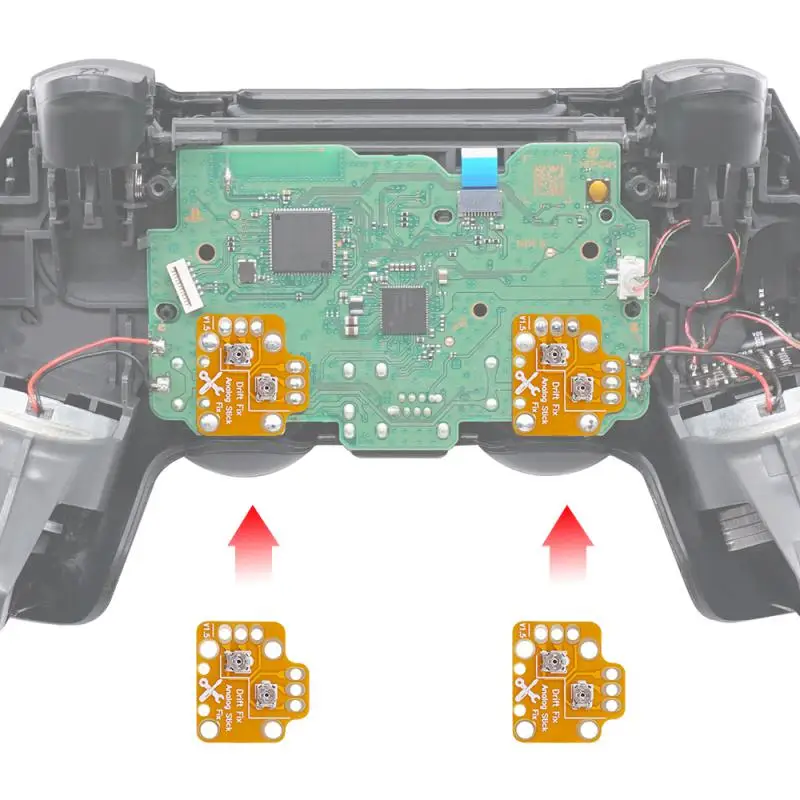 

1pc Universal Controller Analog Thumb Stick Drift Fix Mod Gamepad Joystick Drift Repair Board For Ps5 One Accessory
