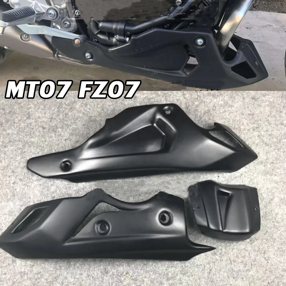 

MT07 Belly Pan Moto Engine Cover Spoiler Bellypan Lower Fairing Body Kit for Yamaha MT-07 FZ-07 MT FZ 07 FZ07 2014 15 2016 2017