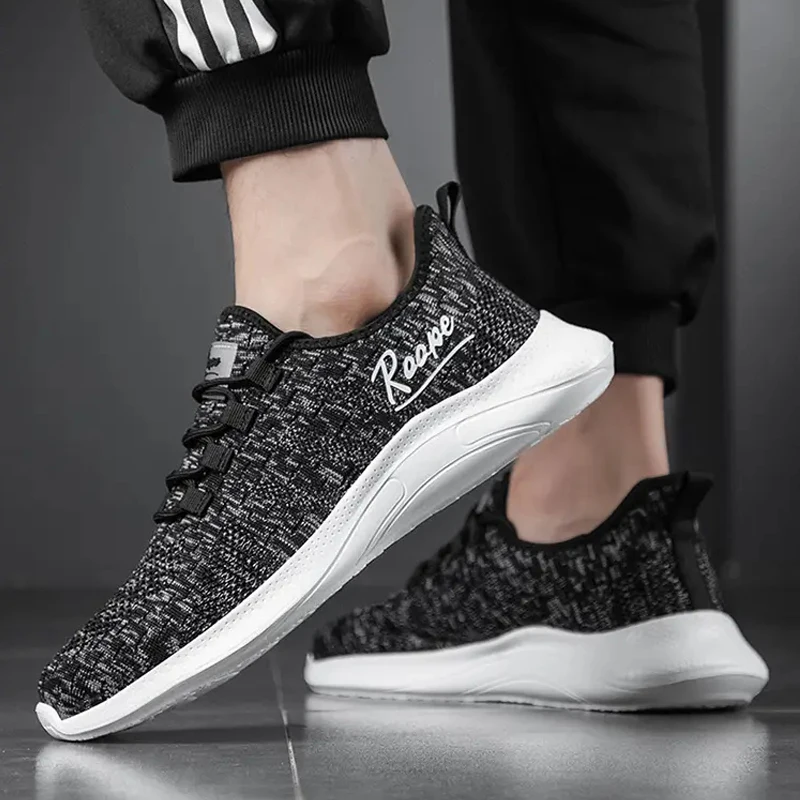 Sneakers Men Sports Shoes Men Casual Shoe Fashion Flat Breathable Sneakers Light Male Travel Footwear