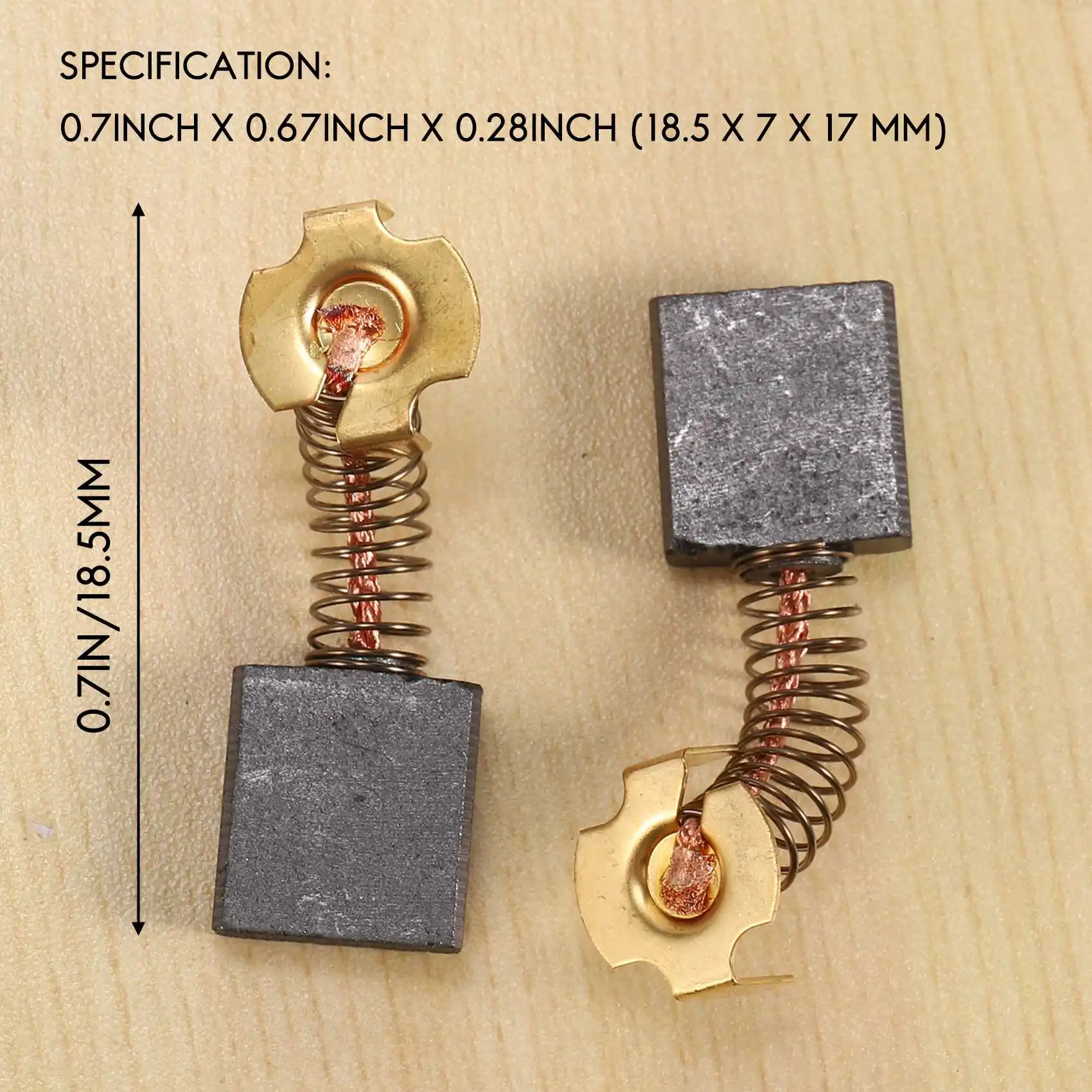 6 ПАКЕТ 614367 -00 Замена угольных щеток Угольные щетки для DW703 DW713 DW715 Too Заменяет 5140024