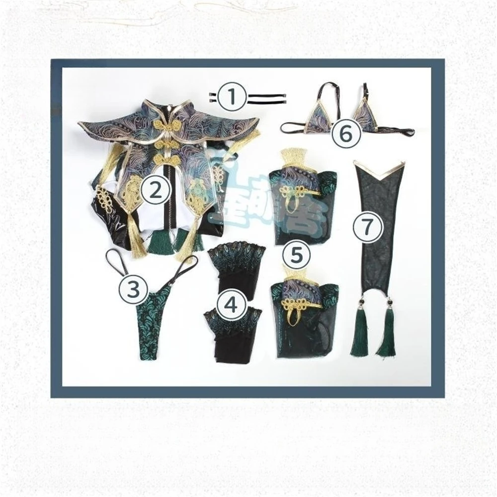 Темная династия косплей оригинальный дизайн Qing Mambo Tipsy карнавальный костюм Han