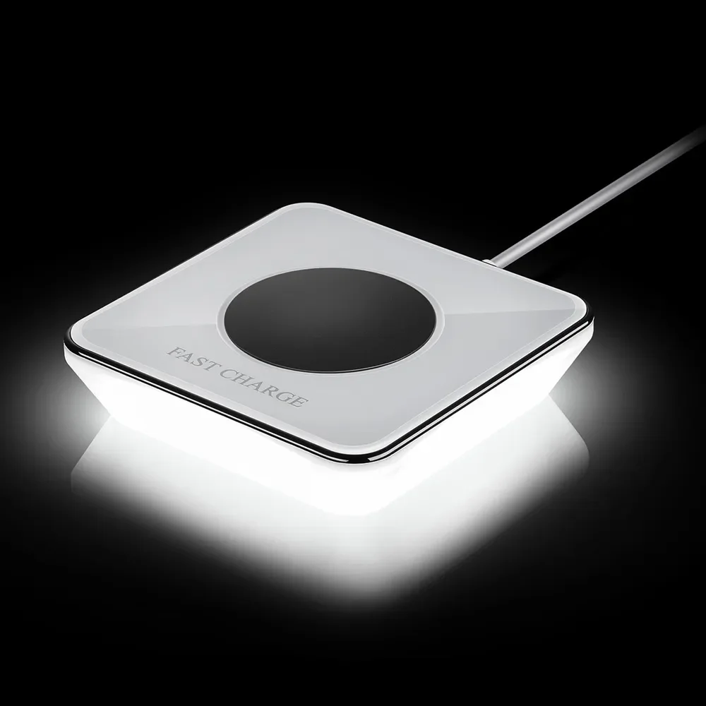 

Night Lamp 10W Fast QI Wireless Charger Pad For IPhone 13 12 11 Pro Max XS XR Samsung S21 S20 S10 S9 8 Wireless Charging