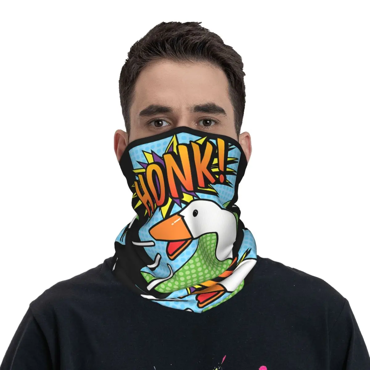 Поп Хонк! Шарф шейный платок маска для лица полиэстер