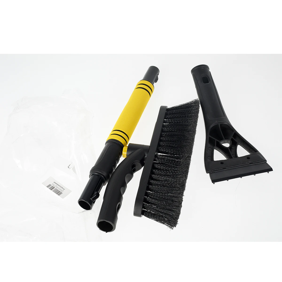 

32.4" Snow Brush with Ice Scraper Extendable Snow Brush for Car Windshield Detachable 3 in 1 Snow Brush Winter Emergency Snow