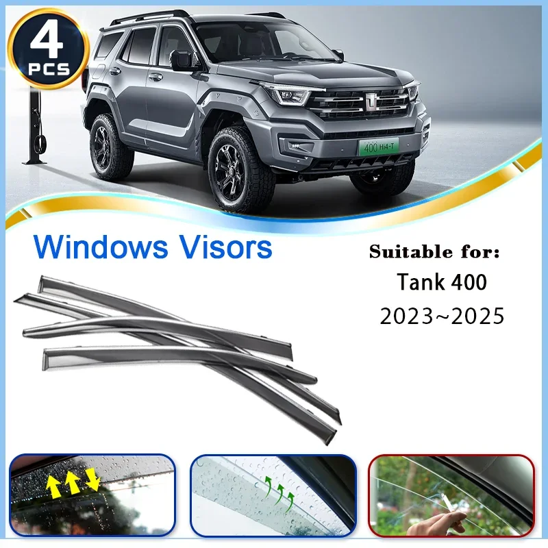 Козырёк от ветра и дождя для автомобиля 400 ~ 2023