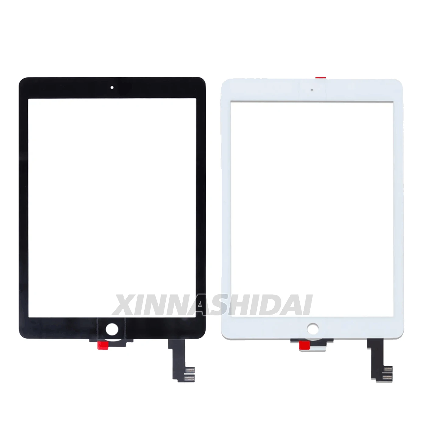Фото 9,7-дюймовый ЖК-дисплей с сенсорным экраном для iPad 6, защитное стекло для ремонта экрана планшета Apple iPad 6 Air 2 A1567 A1566 №2
