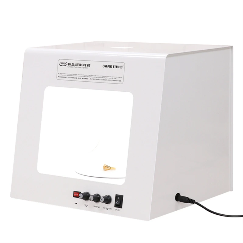 

sanoto new digital TB30 photo video light box photography dimmable 3000-5500k temperature lights shooting box