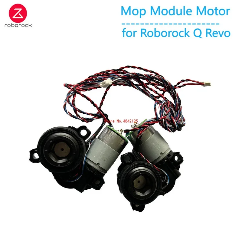 Фото Новый оригинальный модуль швабры, замена двигателя для Roborock Qrevo P10, запасные части для робота-пылесоса, стойка для швабры, аксессуары для двигателя №1