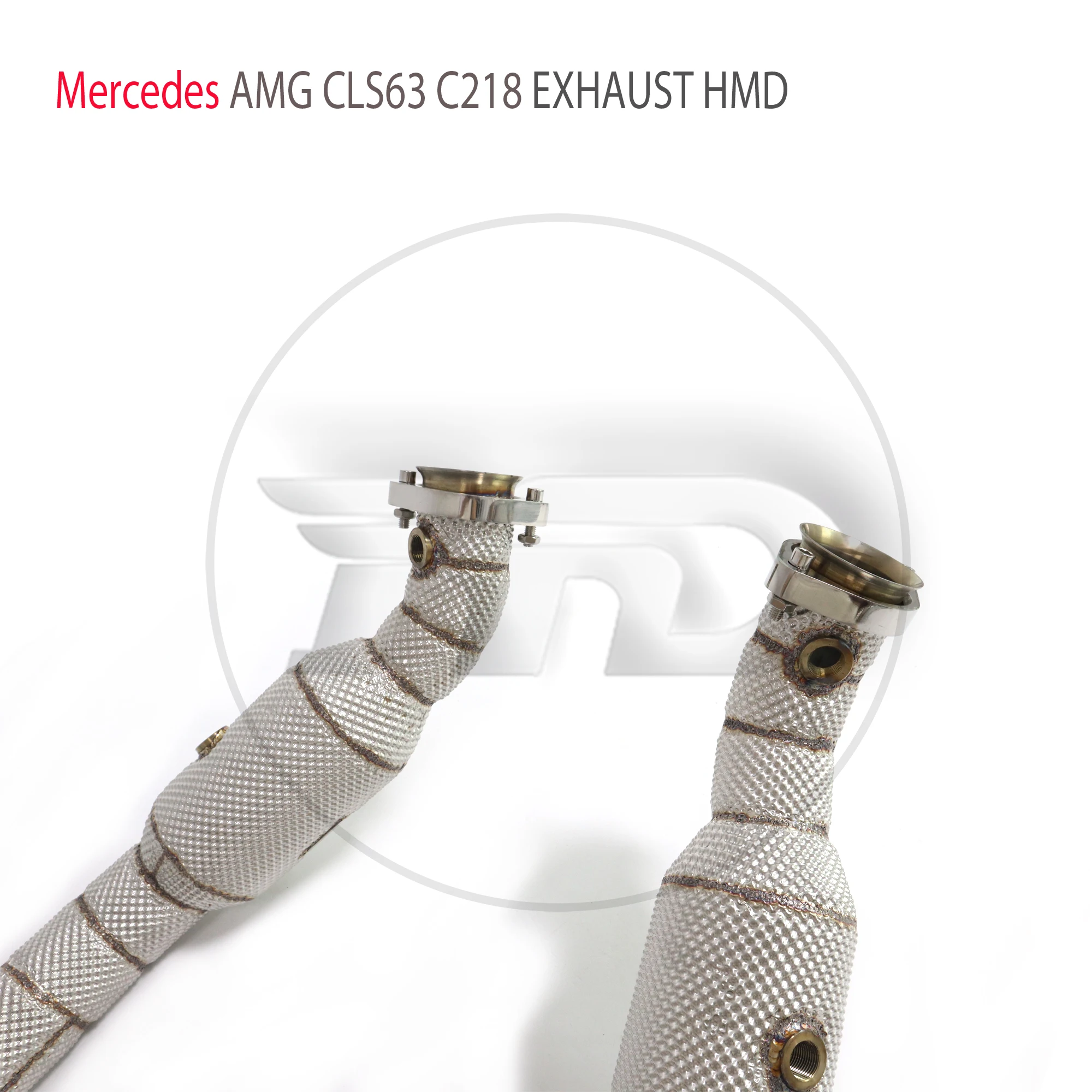 Выхлопная система HMD с высокой пропускной способностью из нержавеющей стали Catback