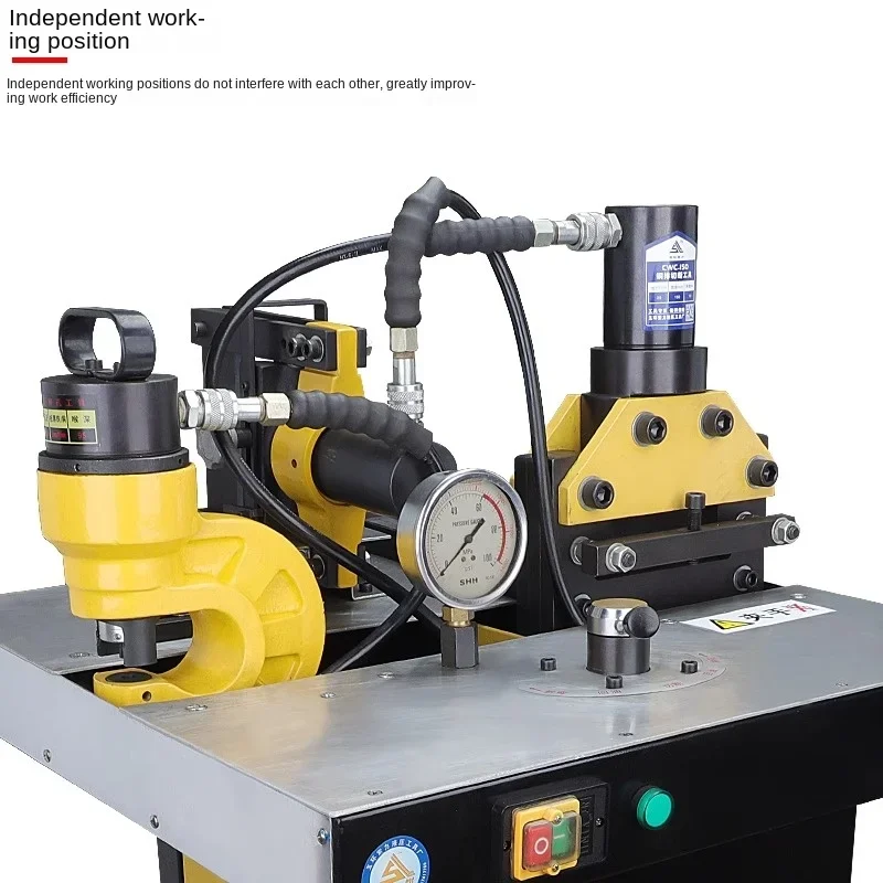 Многофункциональная трехв-1 машина для обработки медных стержней шина