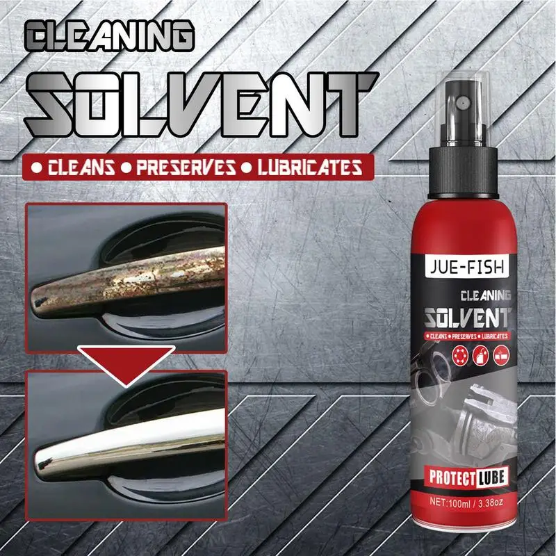 

Rust Remover Spray Chassis Rust Corrosion Removal Agent 100ml Total Cycle Inhibitor Protectant Multipurpose Car Maintenance Tool