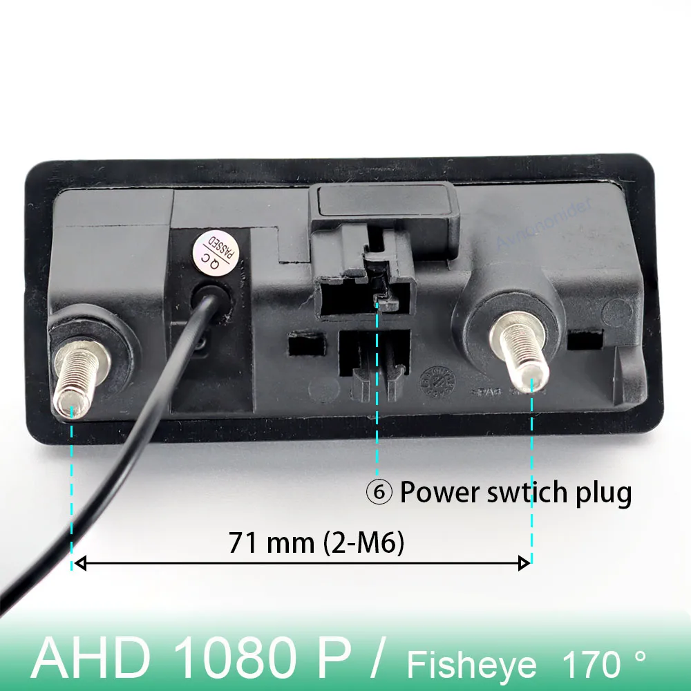 Для Audi A3 A4 VW Touran Tiguan Caddy T5 T6 Polo/Skoda Speed Octavia Автомобиль Грузовик Ручка Камера заднего