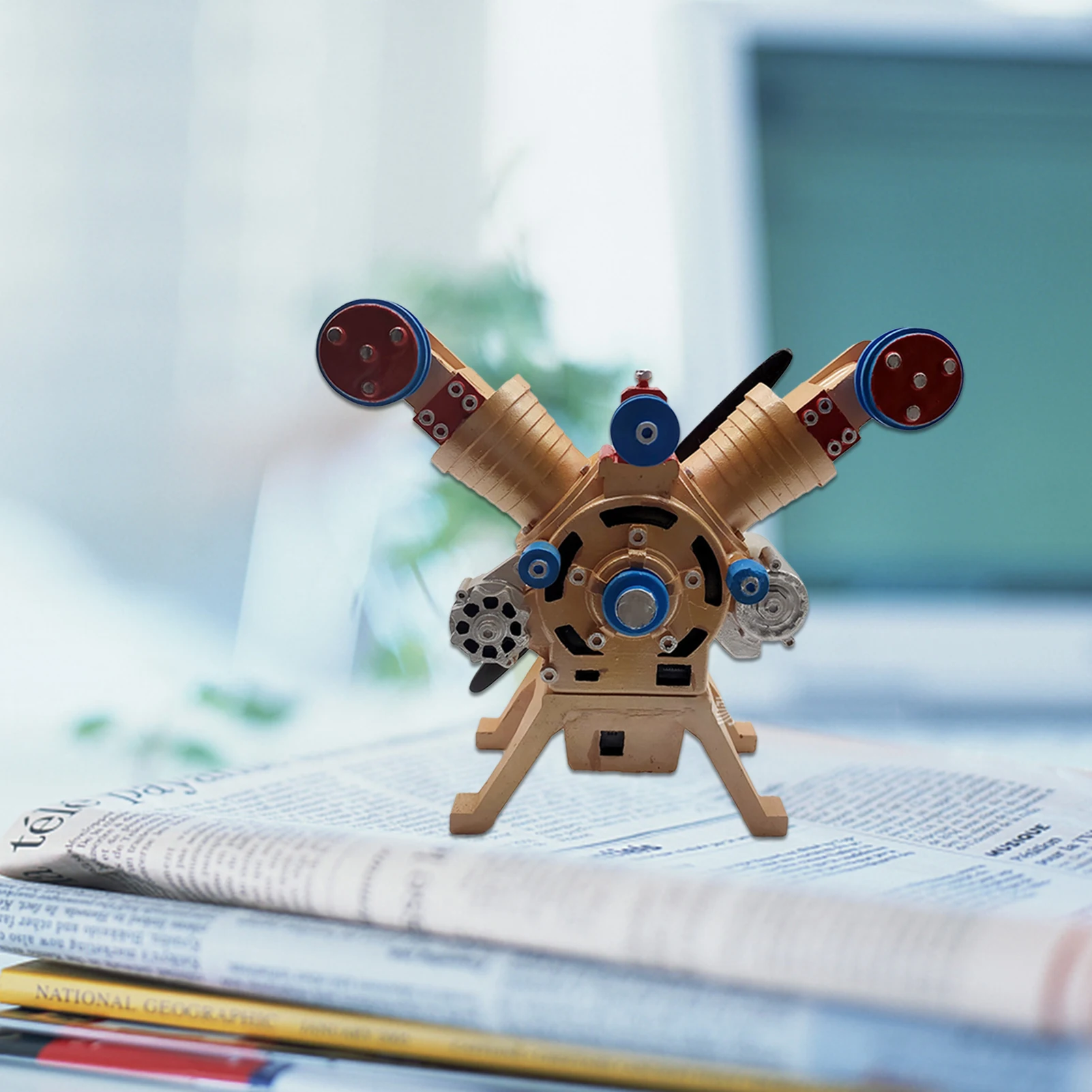 

Resin Model Engines For Kids Mechanical Engine Ornament Car Engine Model Toy Resin Art Car Model Engine Kit Gift For Teens