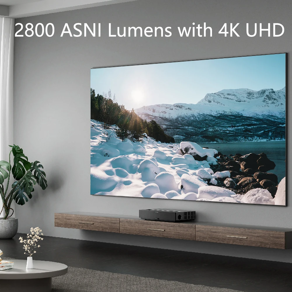 Проекторы Formovie T1 4k тройной короткофокусный лазерный проектор для театра Ust Smart TV