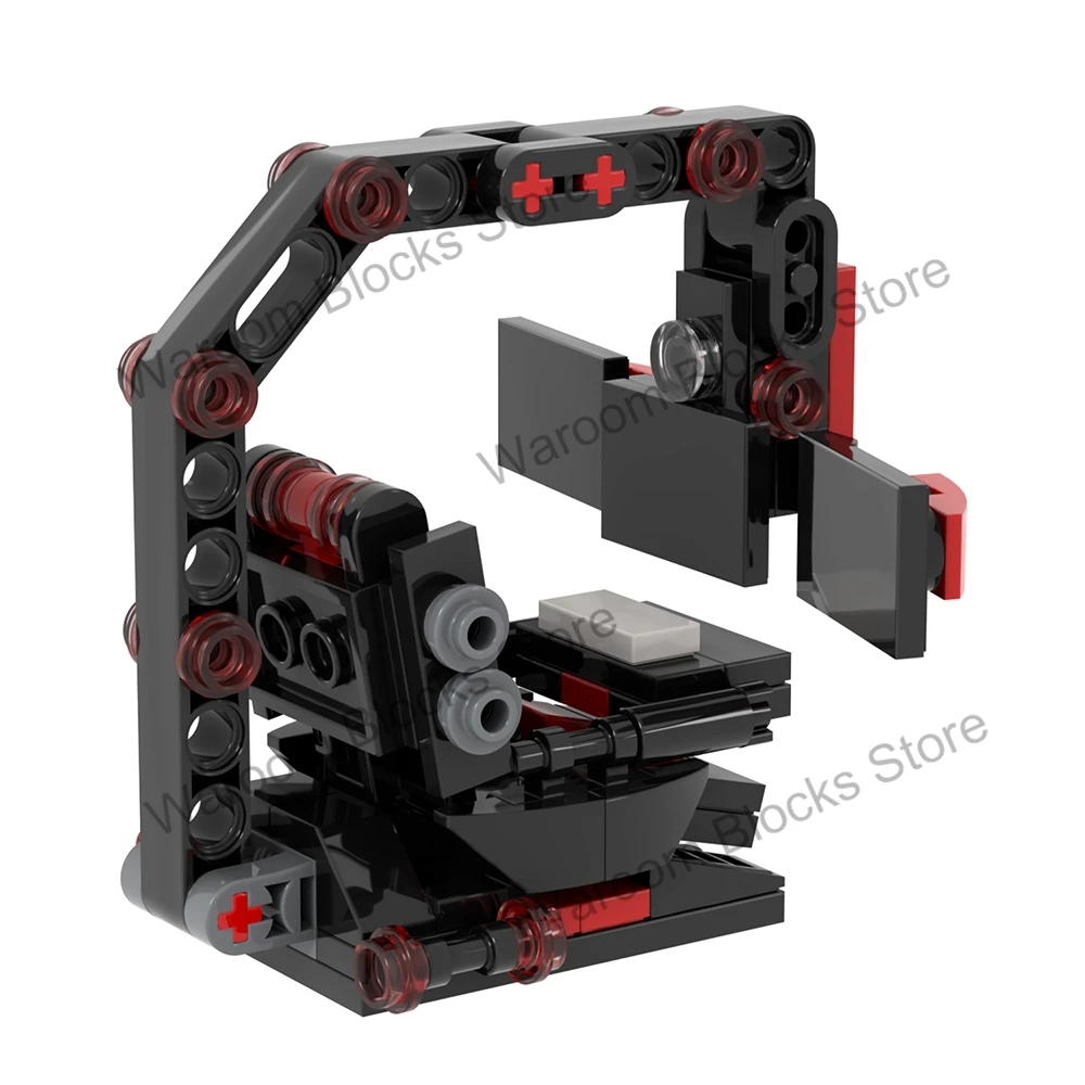 Фото MOC City Bricks Компьютерные столы Мебель Игровой офис Совместимые фигурки Строительные блоки Креативные игрушки для детей Подарок для взрослых №3
