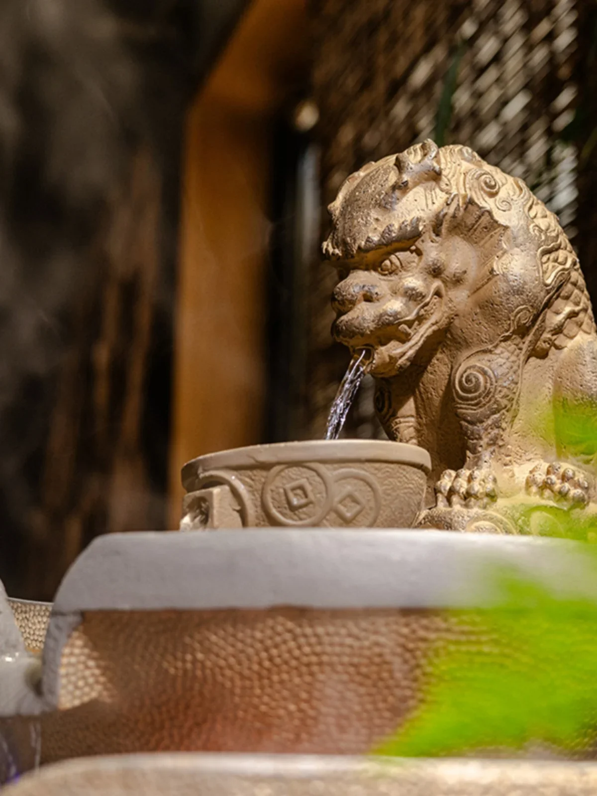 Новый декоративный проточный фонтан Juhan в китайском стиле для гостиной