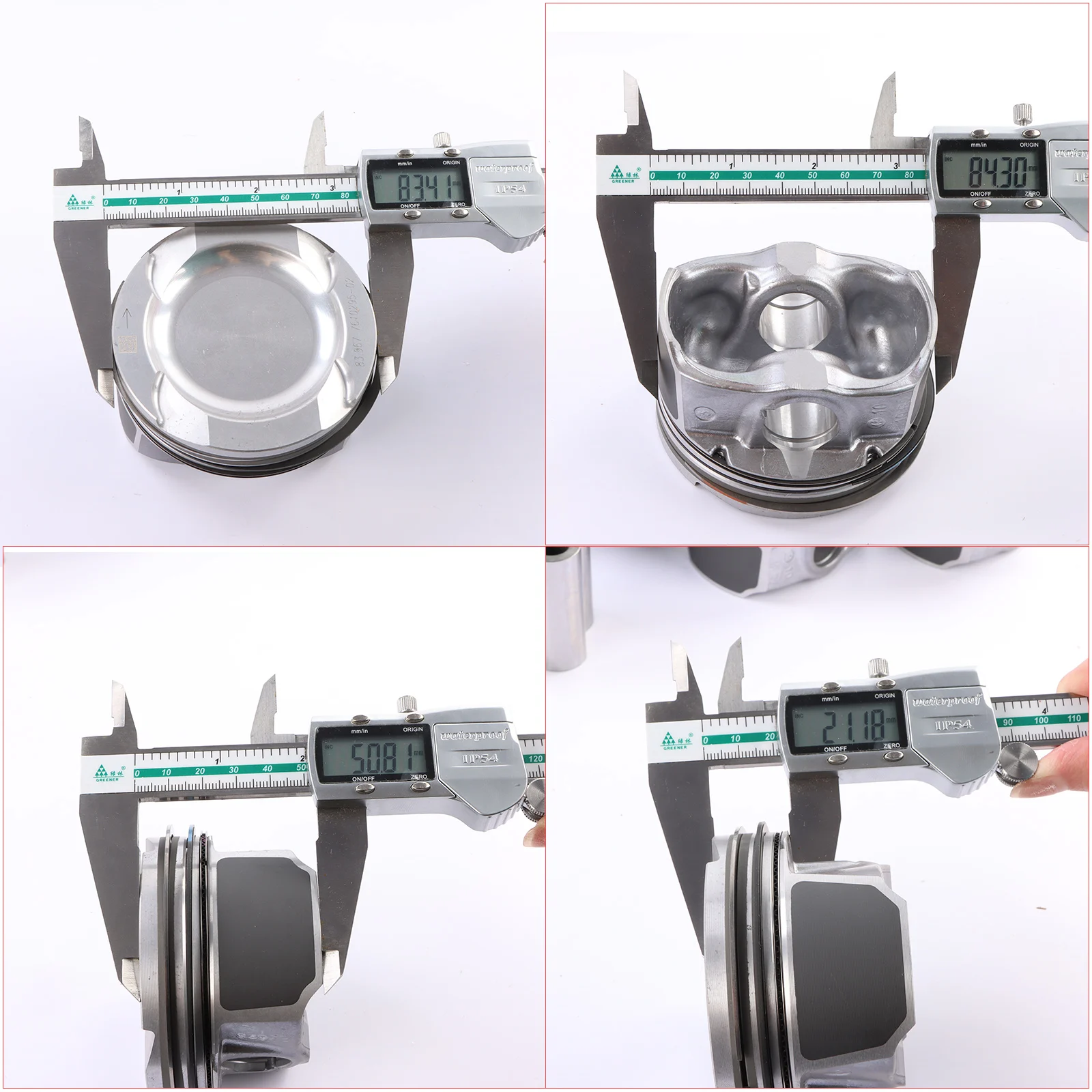 N54B30 3.0 L6 Новый комплект поршней и колец двигателя диаметром 84 мм 11257610295 11257577586