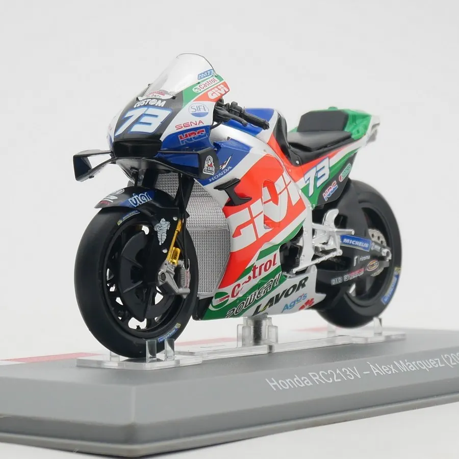 Фото Модель мотоцикла Diecast Ixo 1:18 Moto GP 2021 RC213V Алекс Маркес, литая из сплава №2