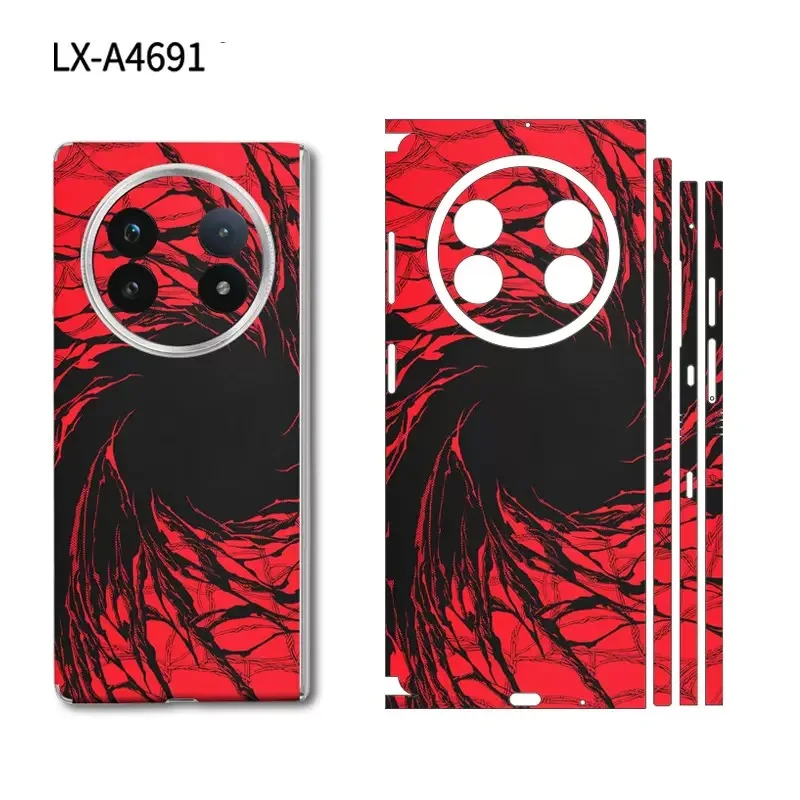Фото Красочная наклейка на кожу для VIVO X FOLD 5/3/2 задняя крышка, новый дизайн, наклейка премиум-класса для печати №1