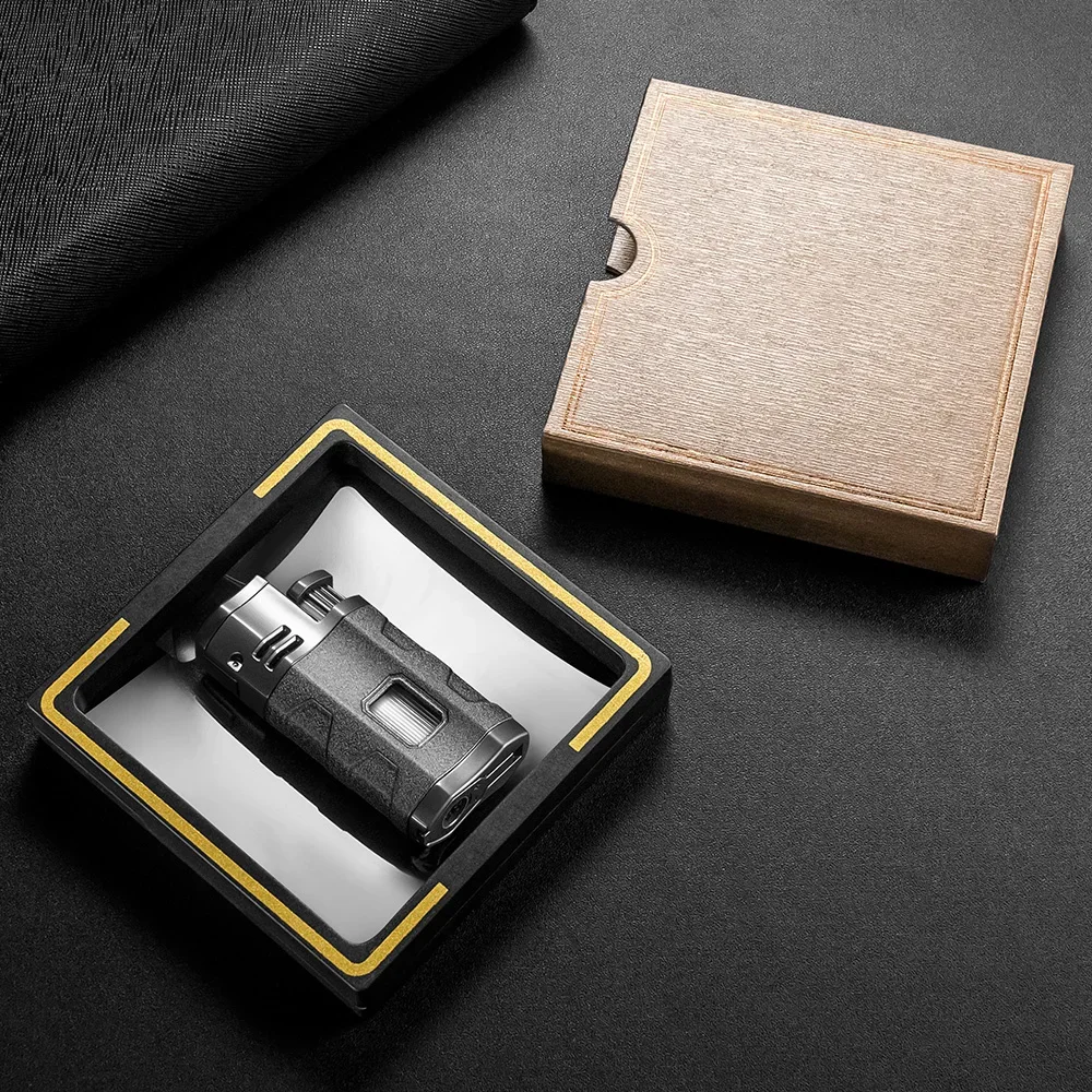 Зажигалка для сигар зажигалка подарочная коробка упаковка аксессуары