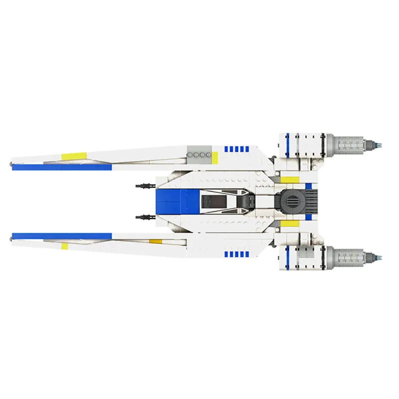 Фото Конструктор MOC U-Wing MOD Fighter, 749 деталей, серия «Космические войны», модель космического корабля, креативный набор для сборки, подарок на день рождения №2