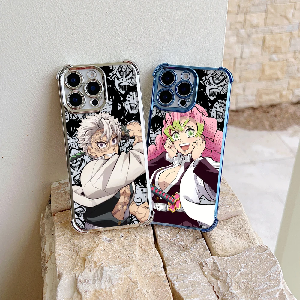 Чехол для телефона Anime Demon Slayer Vivo Y77 Y38 Y36 Y50 Y28 Y27 Y17 Y16 Y15s V29e V27 V25 V23 S15 5G противоударный