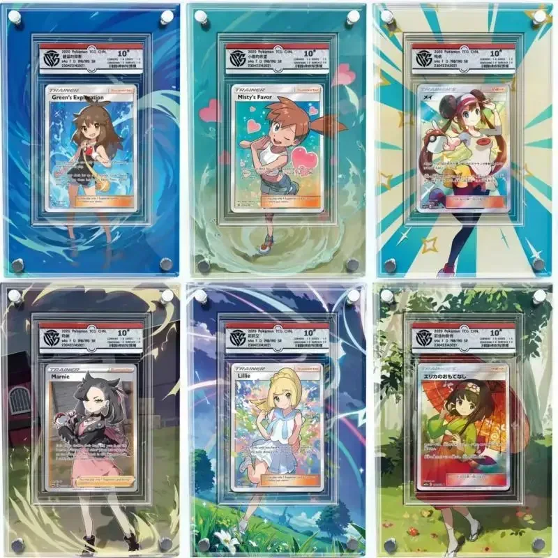 Коллекционная карта Pokemon Misty May Serena Lillie Bandai