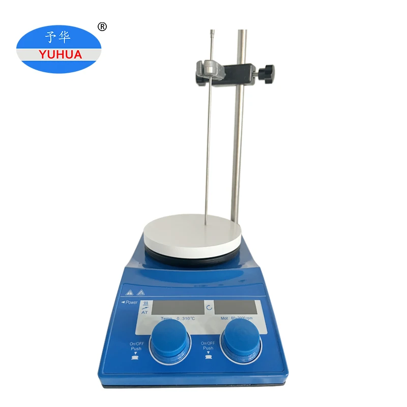 

DF-101B High temperature control accuracy 2L Magnetic Stirrer with Hot Plate for Lab