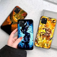 dragon ball anime phone case for funda iphone 13 11 pro max 12 mini x xr xs max se 2020 coque etui celular soft black
