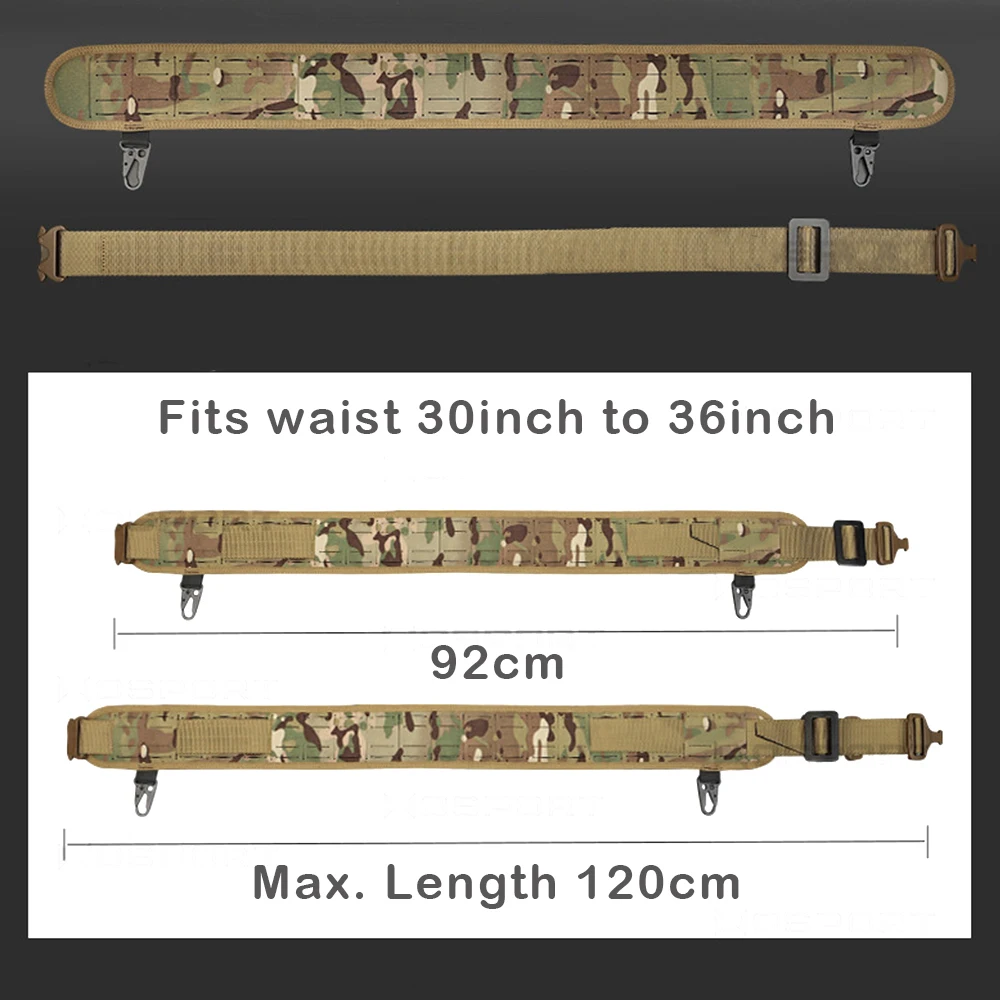 Ремень тактический с пряжкой 3 дюйма быстроразъемной | Спорт и развлечения