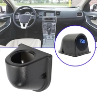 1pcs universal 2 52mm car oil pressure meter gauge pod single hole pillar dashboard mount holder accessories abs plastic black