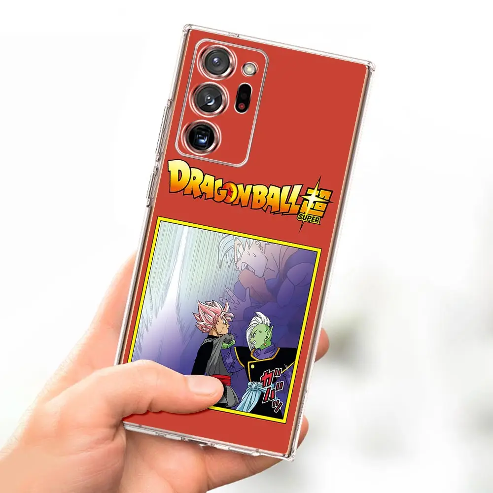 dragon ball z hot case for samsung galaxy note 20 ultra 10 plus 9 10 lite 8 m51 m31 m31s m30s m11 clear phone shell cover free global shipping