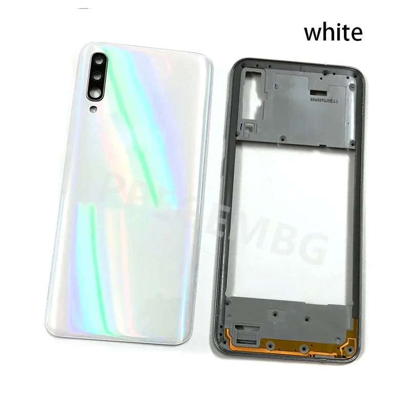 Для Samsung Galaxy A50 2019 A505 A505F A505DS корпус средняя рамка крышка + задняя аккумулятора