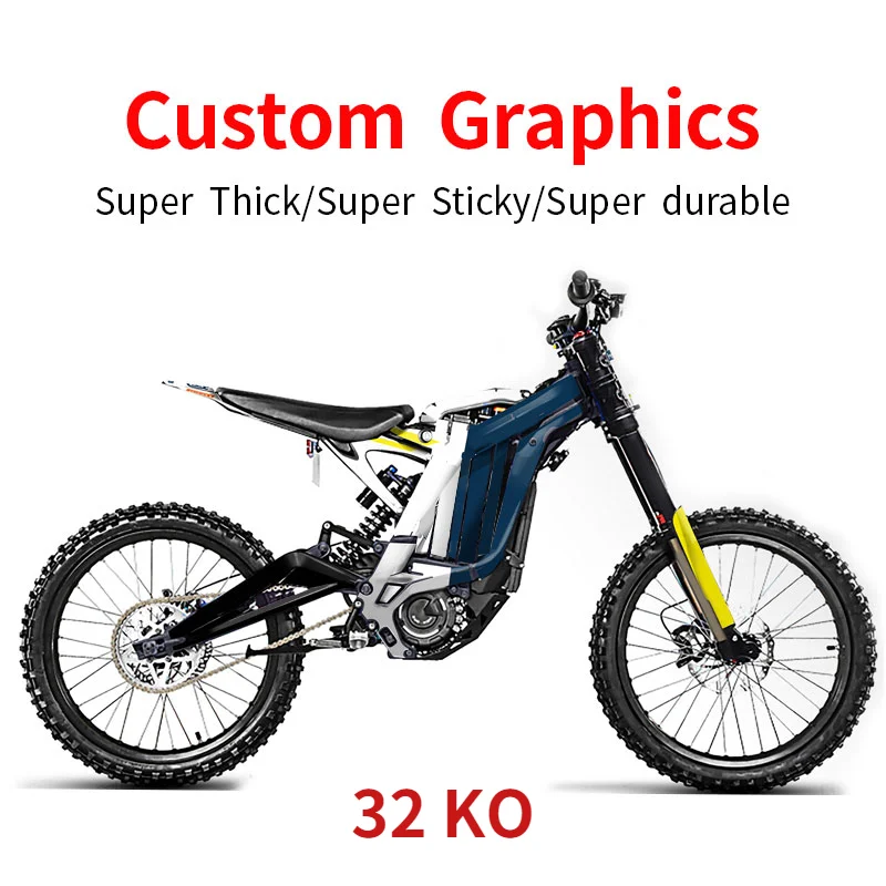 

For SURRON Custom Stickers Light Bee X Electric Off-road Bike Dirtbike Decorative Self-adhesive Moisture-proof Thick SUR-RON