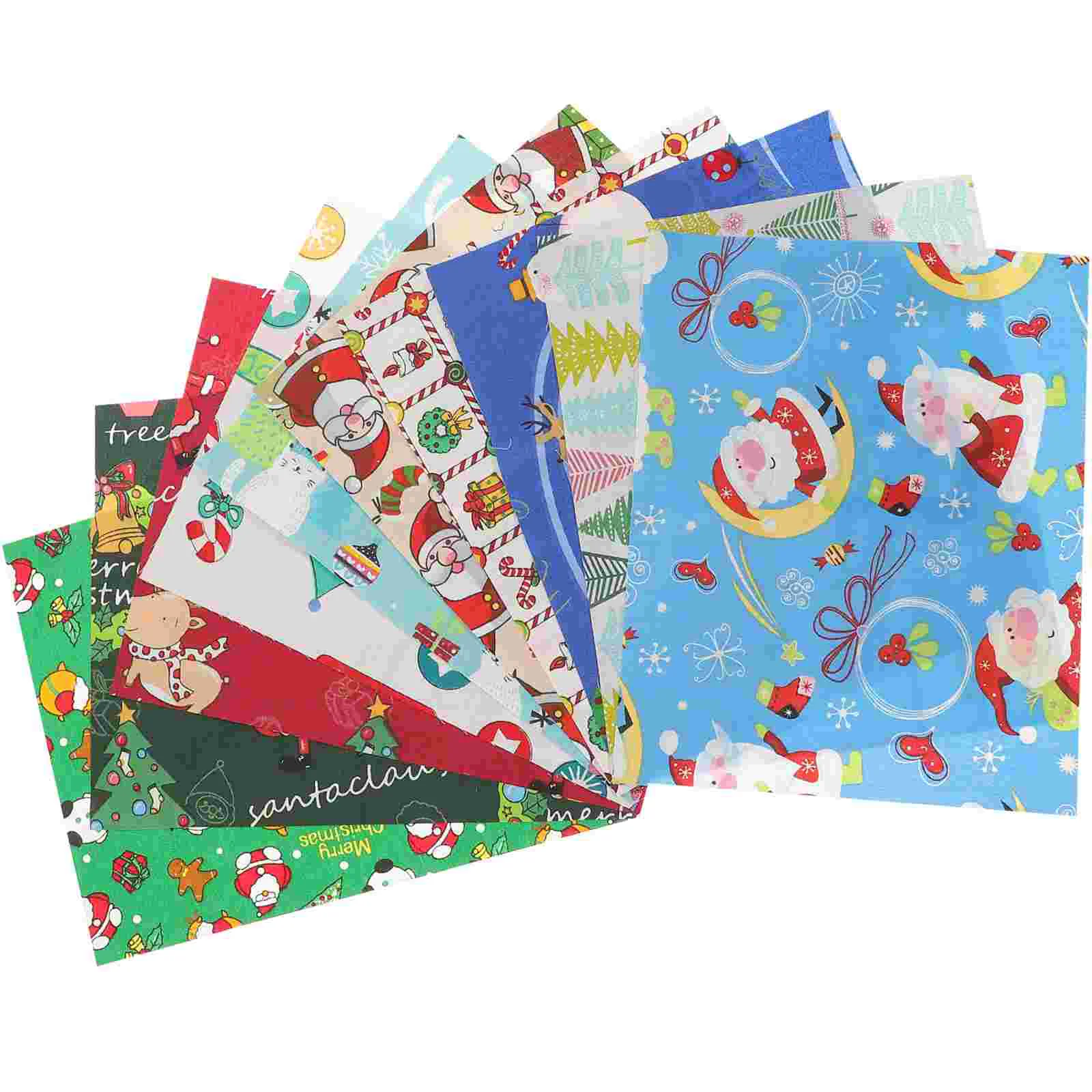 

Patchwork Fabric Christmas Cloth Diy Cotton Squares Sewing Bundle Quilting Floral Craftsquare Xmas Bundles Fat Fabrics Quilt