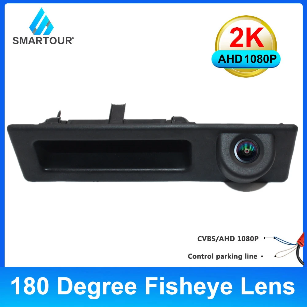 

Vehicle AHD 1080P Car Reverse Backup Trunk Handle Camera For BMW 5 Series F10 F11/ 3 Series F30 F31 F32/X3 F25/X4 F26/X5 F15/X6
