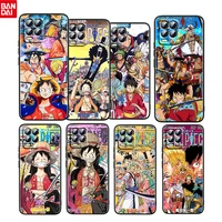 one piece boy luffy for oppo realme gt neo master edition 9i 8 7 pro c21s narzo 30 5g soft black phone case cover coque