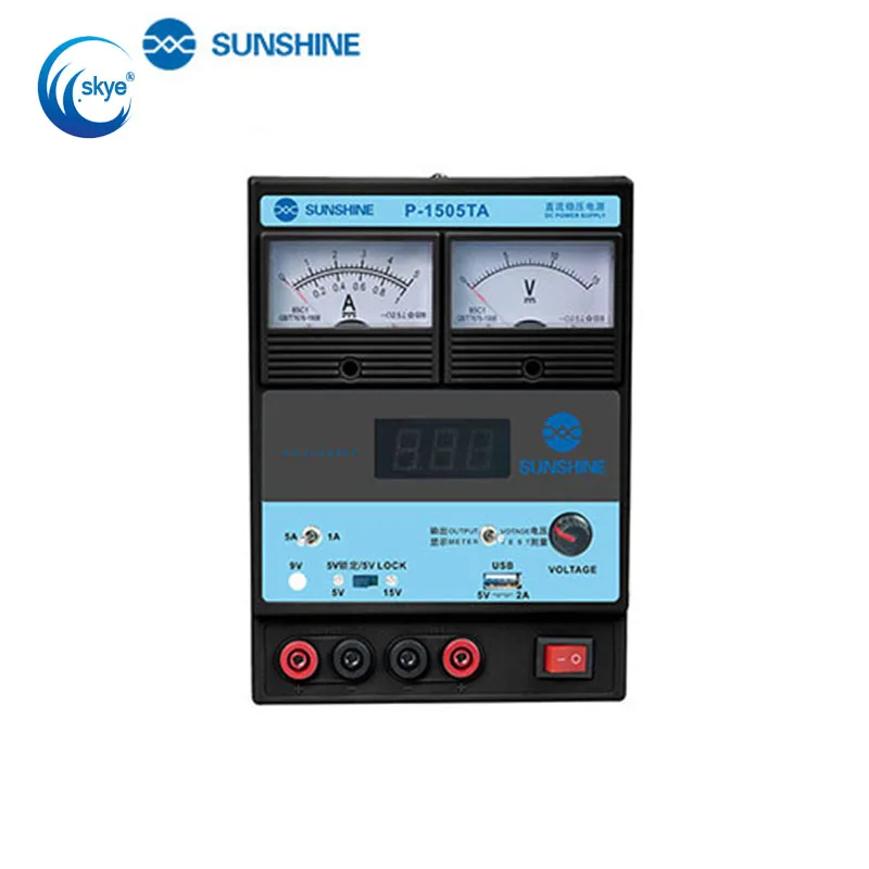 Sunshine P-1505TA источник питания постоянного тока регулируемый Высокоточный