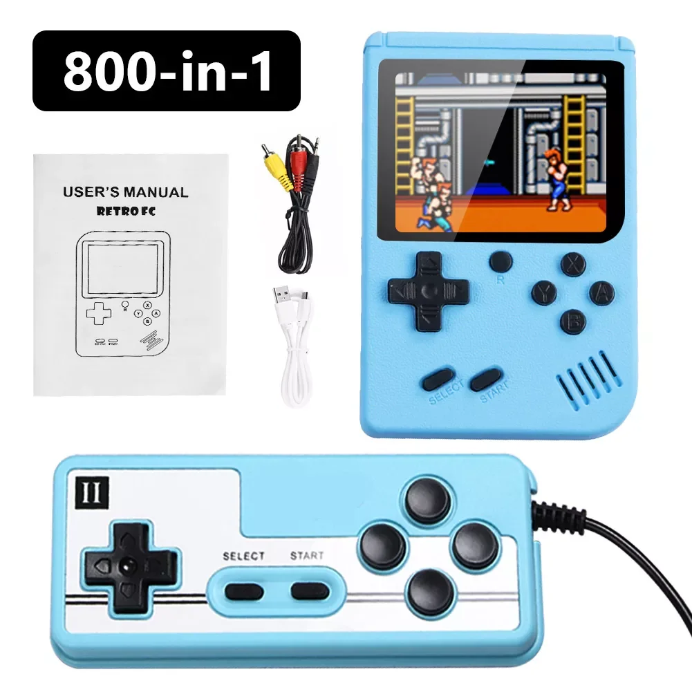 

800 Games Retro Video Game Console Portable Pocket Mini Handheld Game Player Machine Gifts For Kids Nostalgic Player Game Player