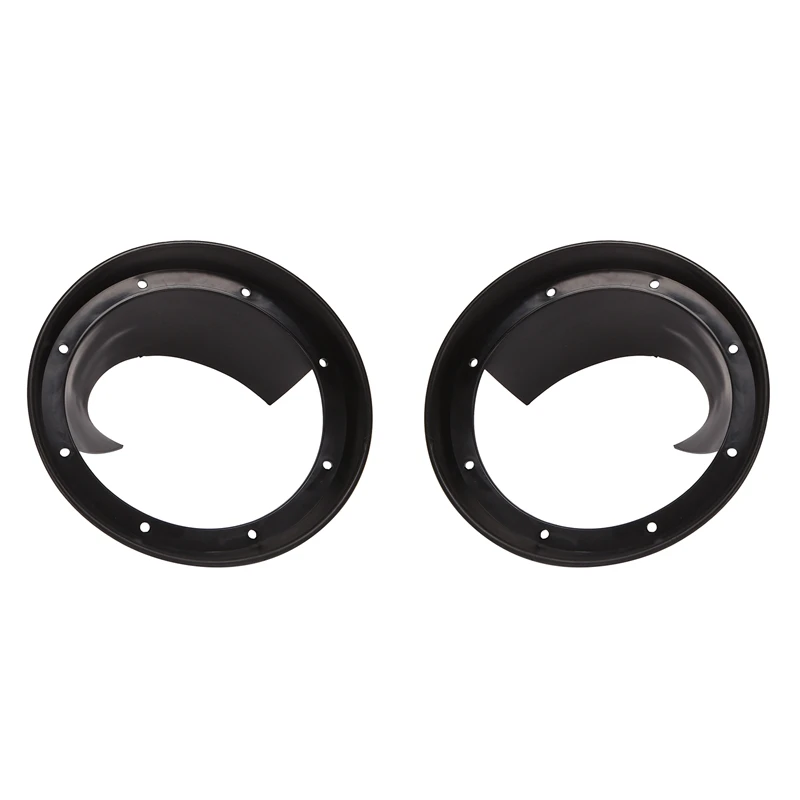 

2Pcs Car Audio 6.5-Inch Speaker Waterproof Cover Audio Rust Protection Pad Speaker Soft Waterproof Cover Universal