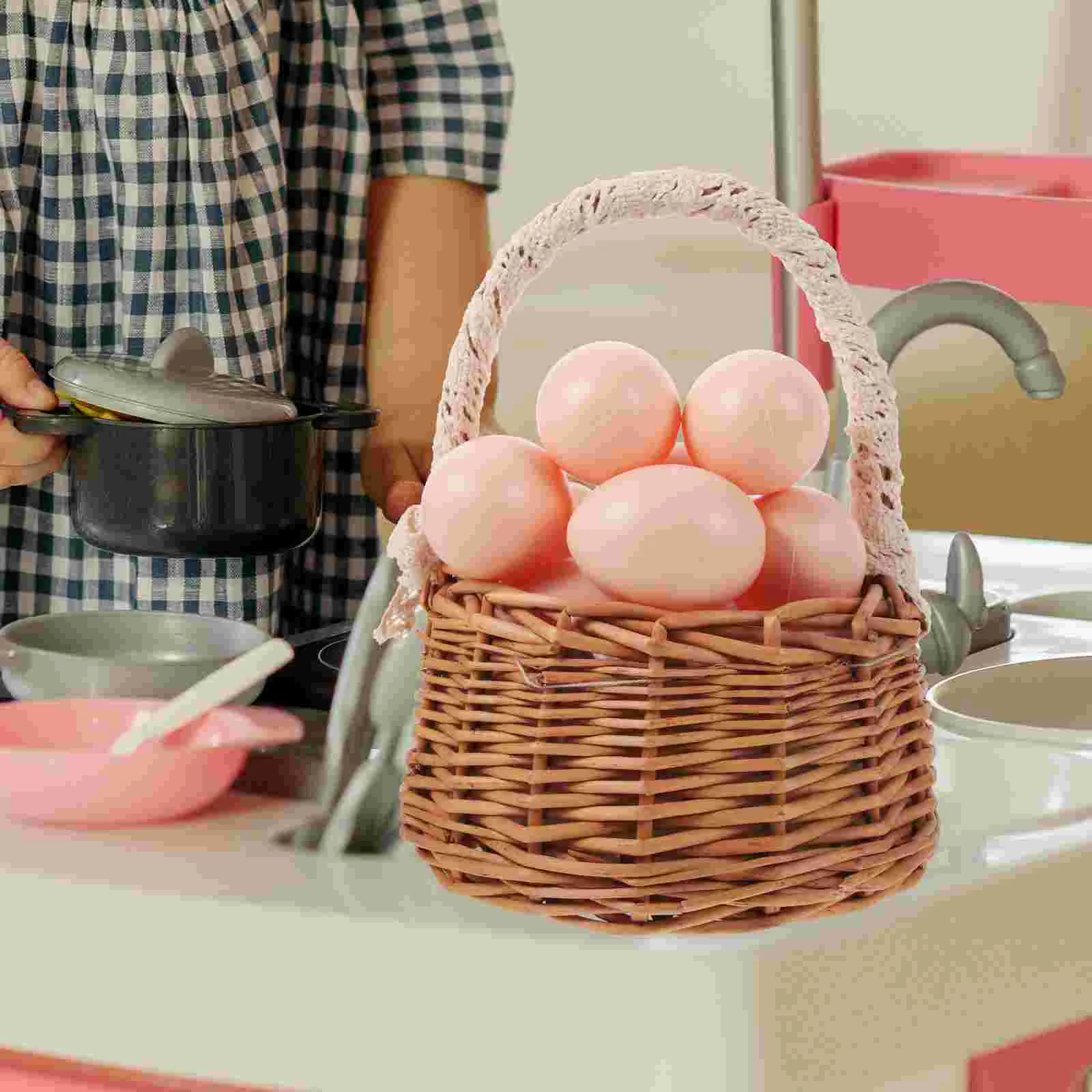 30 шт. игрушка моделирование яйца искусственная курица игрушки окрашенная