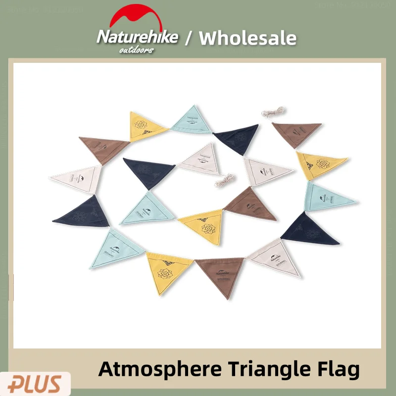 

Naturehike Outdoor Decoration Camping Atmosphere Pennant Camping Birthday Adjustable Five Color Small Flag Home Party Decoration