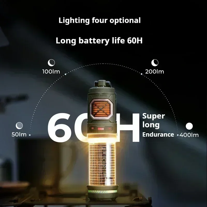 Портативный отпугиватель комаров FlEXTAIL 2 в 1