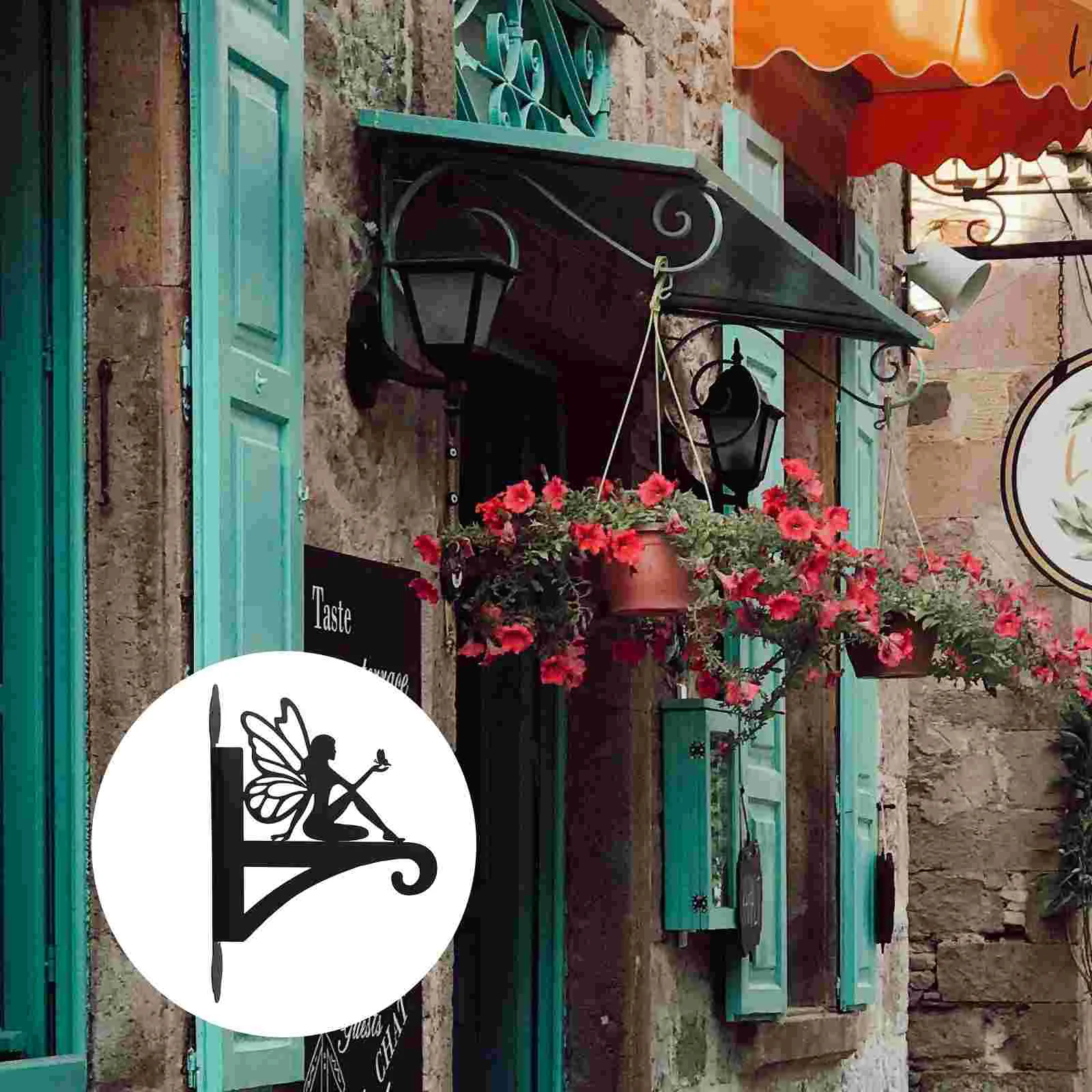 Вешалка для растений подвесной кронштейн забор вешалки цветочного горшка