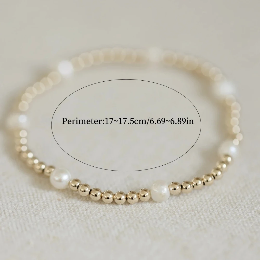 Браслет Vlen Leaf браслет из натурального жемчуга для женщин 18-каратное позолоченное