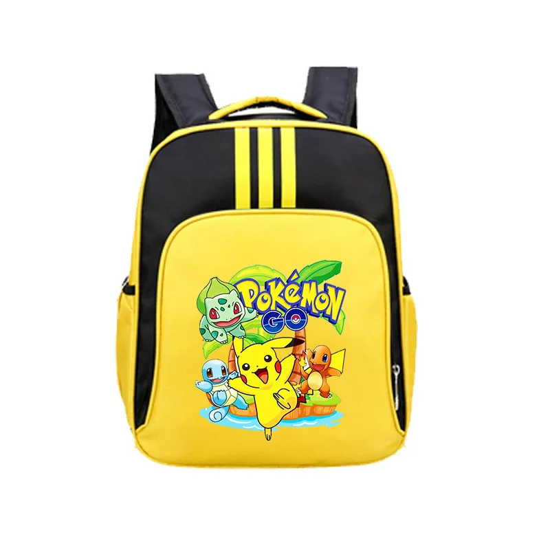 

Pokemon anime peripheral cartoon printed backpack for elementary school students backpack children's birthday gift