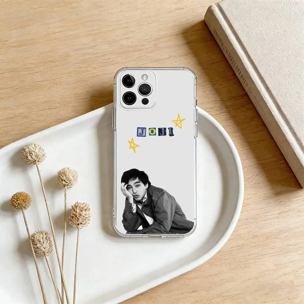Фото Чехол для телефона Singer J-Joji Smithereens для iPhone 17 16 15 14 13 12 11 Mini Pro Max Plus, прозрачный чехол. №3