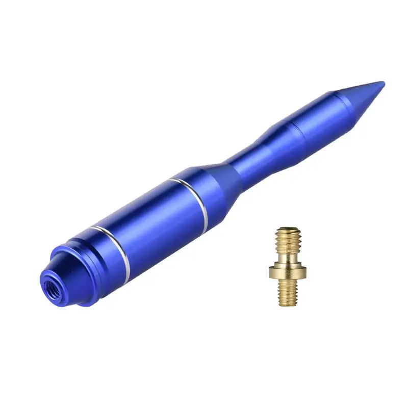 

14.5cm Alloy Bullet Antenna Truck Radio Antenna Mast Replacements Waterproof Threaded Anti-Theft Locking Design Compatible With